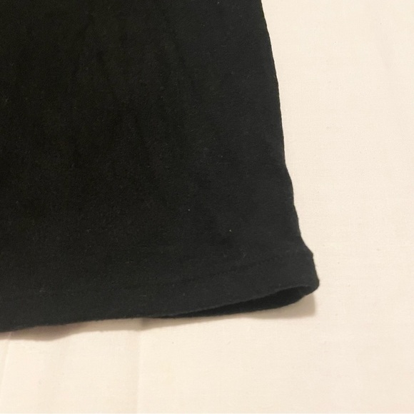 Uniqlo Heattech Stretch Fleece Crewneck Black Top Womens Large - Picture 16 of 16